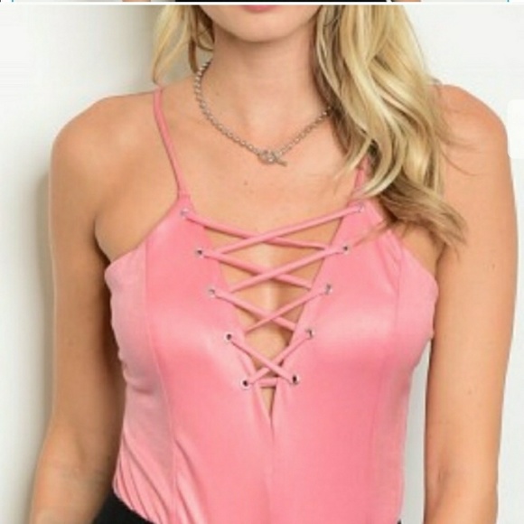 🆕Lace up Bodysuit🌾🆕 - Picture 2 of 5